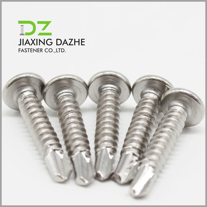 Flat Head Double Thread Self Drilling Screw